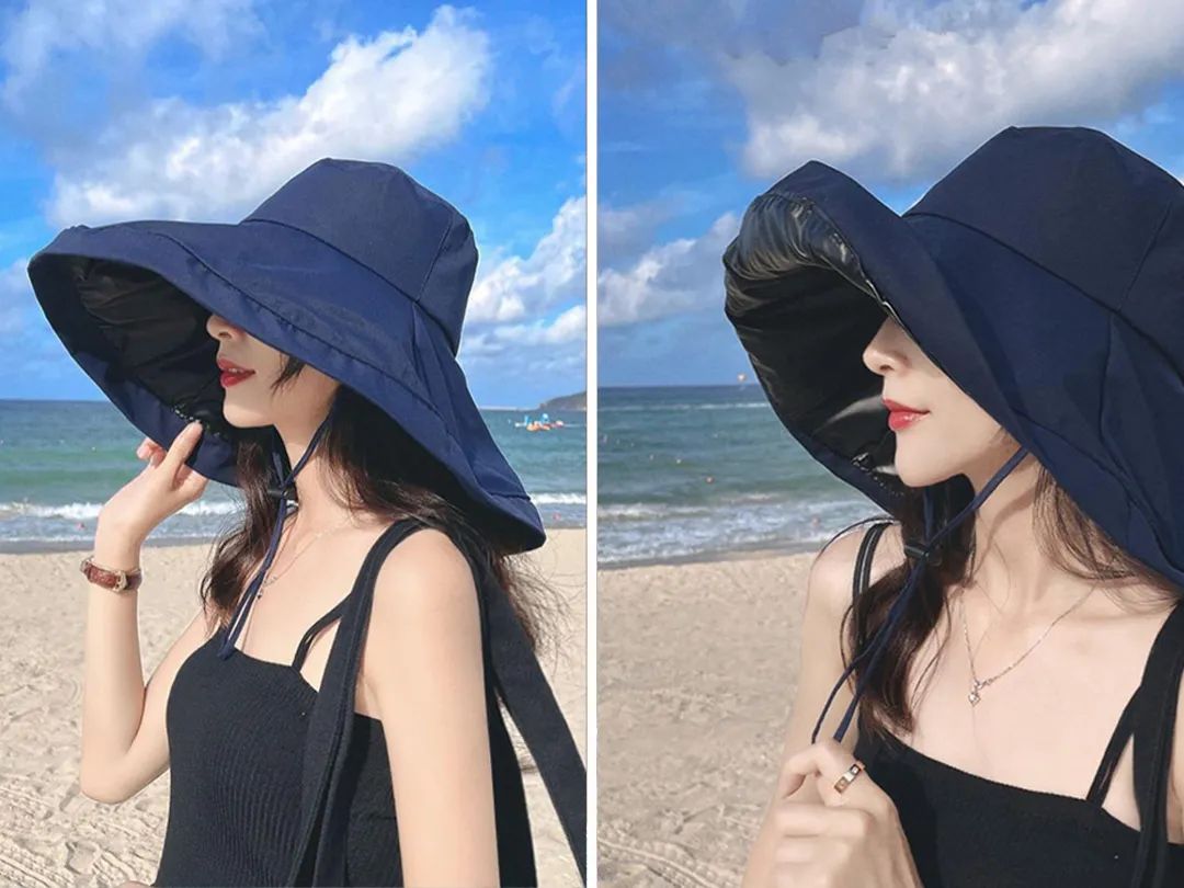 大头大脸适合的平价防晒帽子,既防晒又好看的帽子