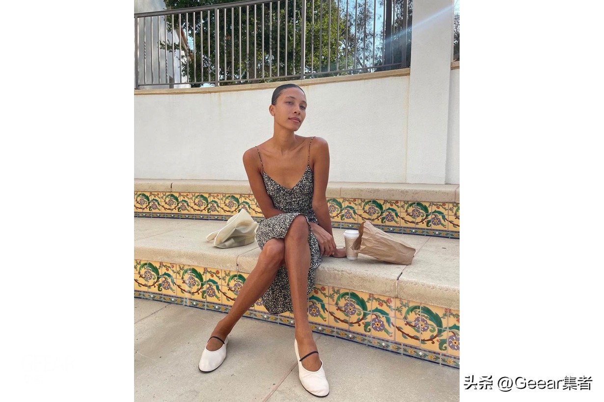 芭蕾鞋怎么穿,芭蕾舞鞋复古文艺风穿搭