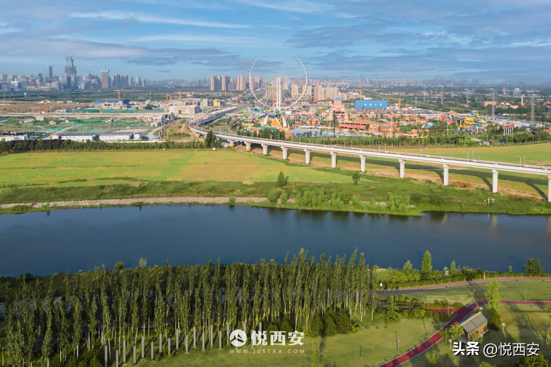 16号线通车+皇冠假日落地，重新解读西安这条新轴线