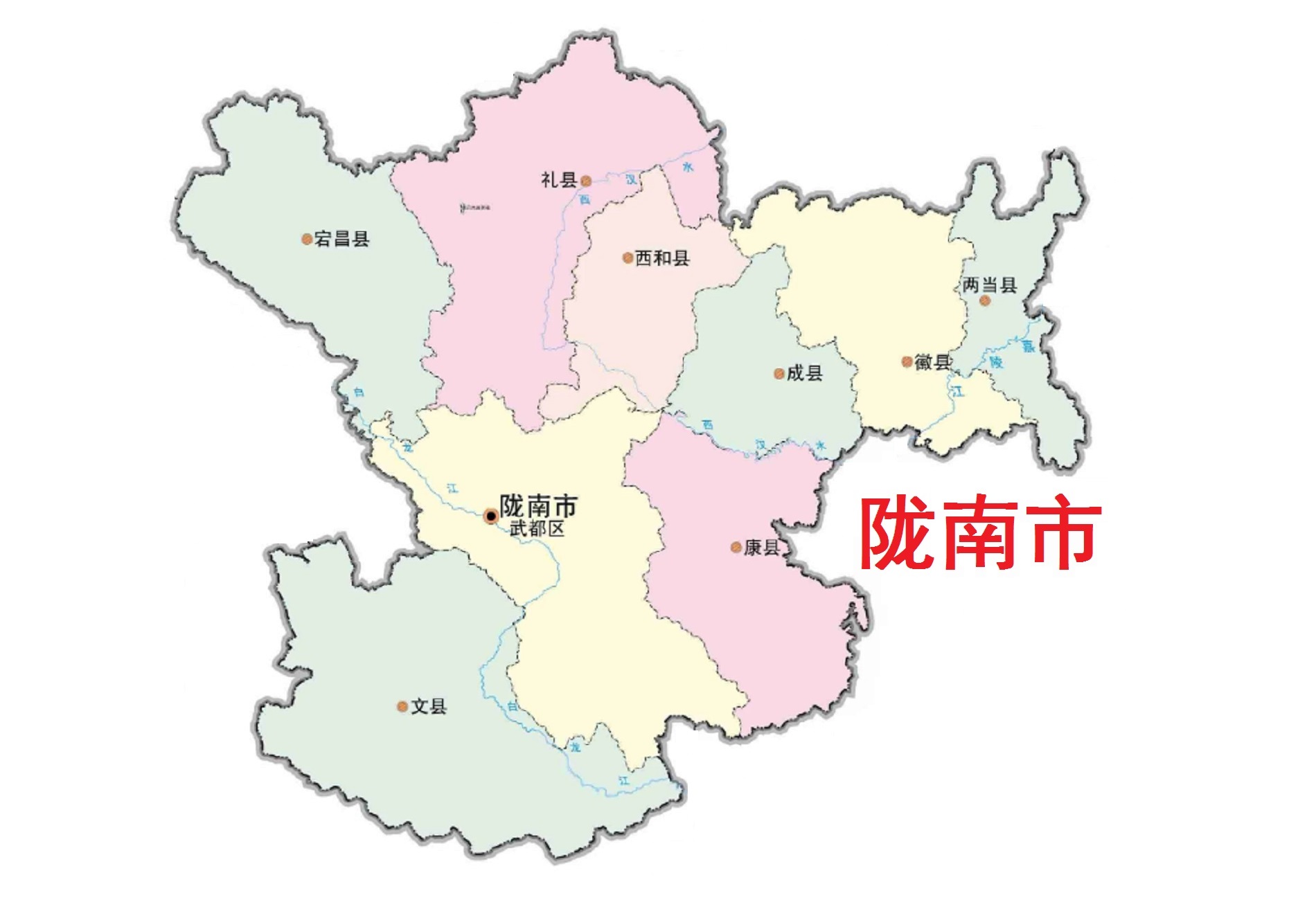 甘肃省各地市简介,甘肃省各地级市区县大全
