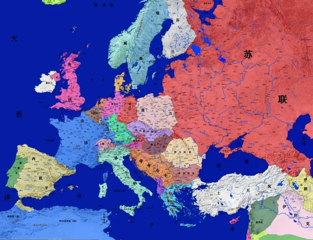 两次世界大战中国的地位,第二次世界大战各国实力排名