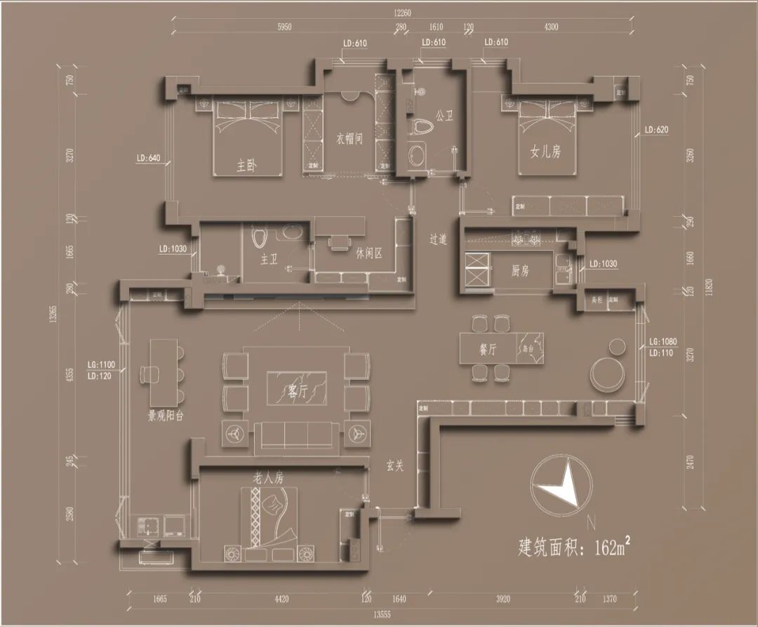 【星作】万锦香韵162m²｜生活之美·幻化成浪漫从容的诗