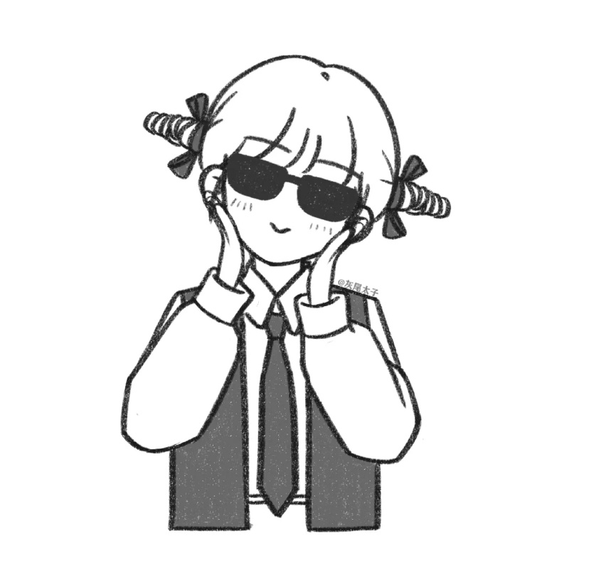 简笔画女士头像可爱,姐妹头像简笔画女生可爱