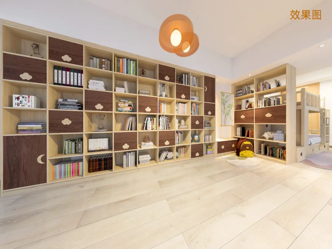 55平超大儿童房，东方意境美客餐厅，上海业主家一“慕”了然