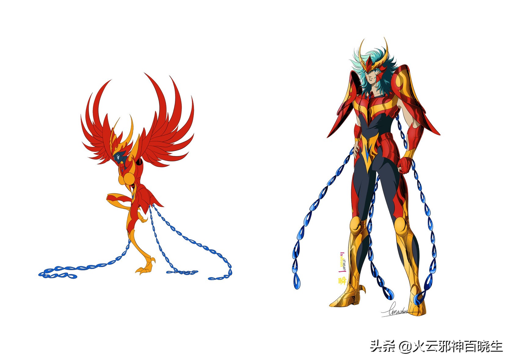 黄金圣斗士的同人画师,圣斗士同人绘画