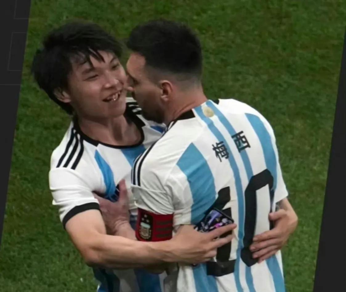 拥抱梅西球迷后续采访,拥抱梅西的球迷发声