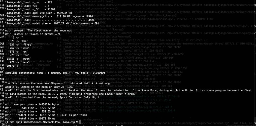 LeCun转赞：苹果M1/M2芯片上跑LLaMA！130亿参数模型仅需4GB内存