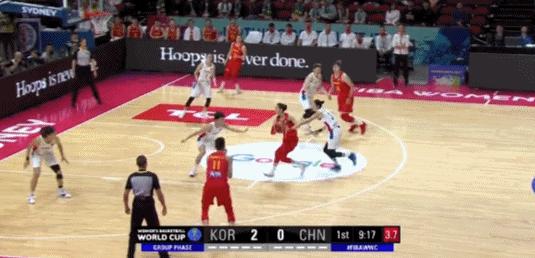 中国女篮韩旭上场18分竟得到四分,中国女篮亚洲杯韩旭场均个人数据