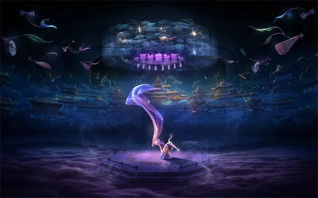 【央视新闻客户端】换种方式游敦煌：数字演艺展示壁画集萃全景还原沙洲盛景