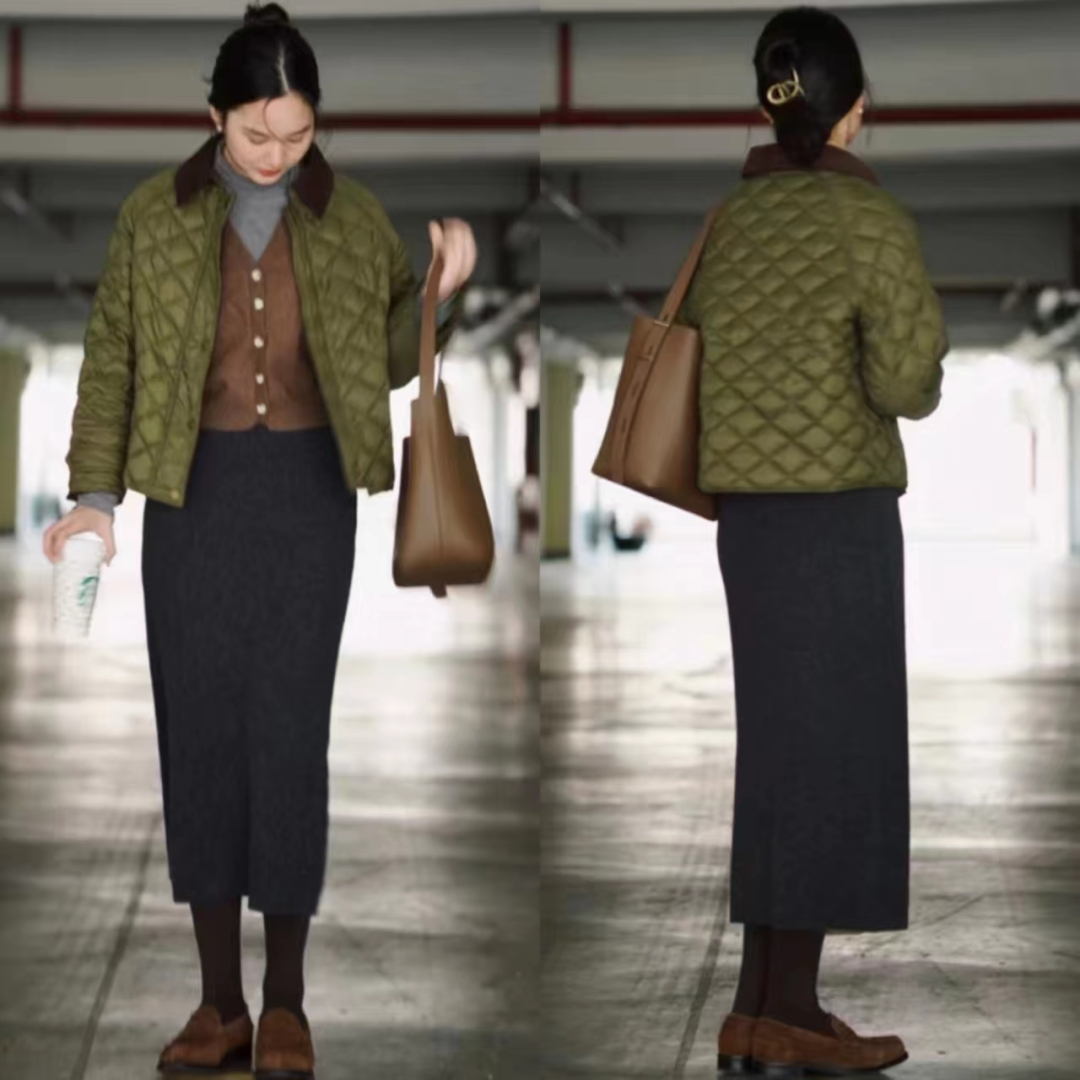 中款羽绒服配裤子好还是裙子好,羽绒服配裙子怎么搭配好看
