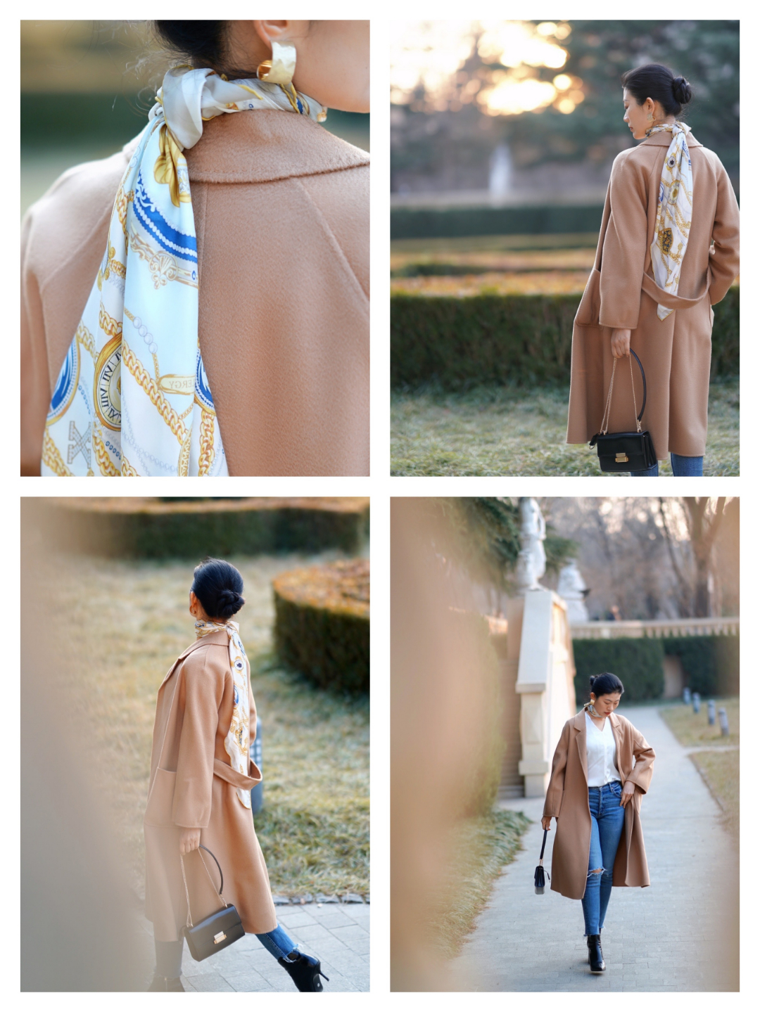 充满春天气息的穿搭,穿搭色彩的变化也在慢慢唤醒春天