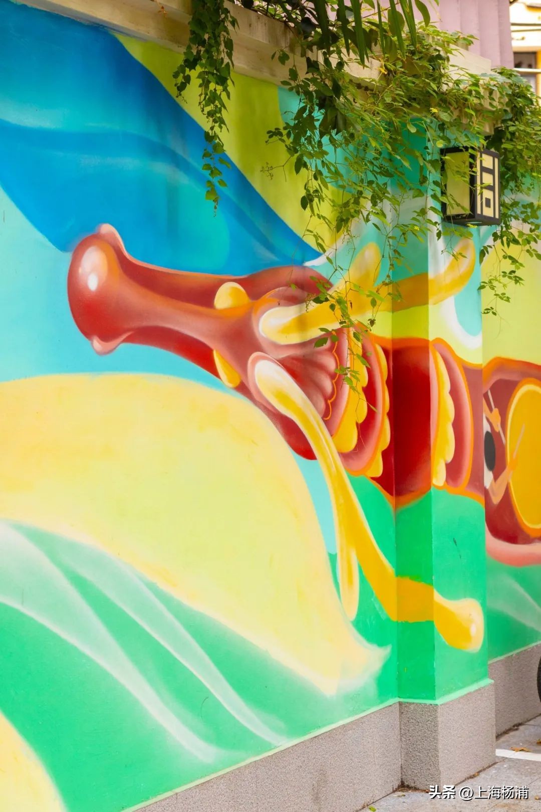 上海街头墙绘,杨浦文化墙彩绘找哪家