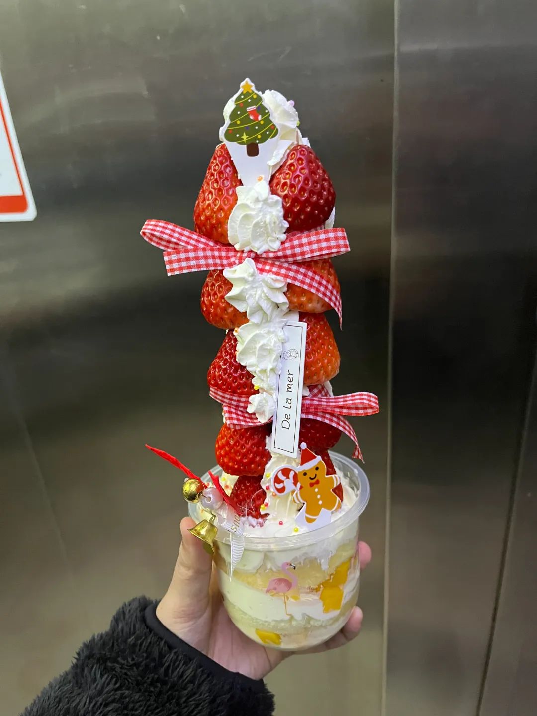 草莓热奶塔,草莓塔热奶宝