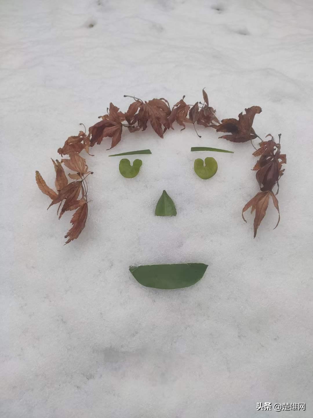 堆雪人大赛现场,楚雄花式雪人