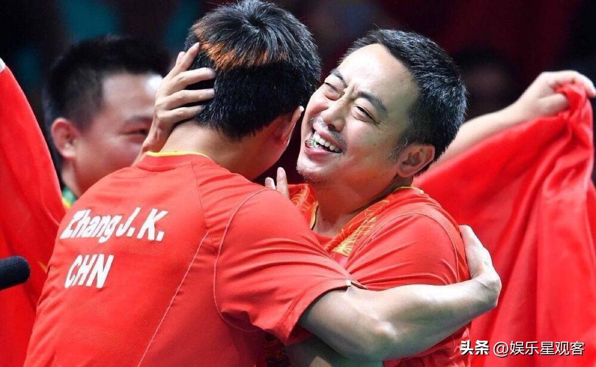 张继科时隔多年再打乒乓,张继科回头看见自己当年巅峰