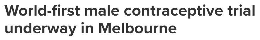 男性避孕针实测,最新突破男性避孕药
