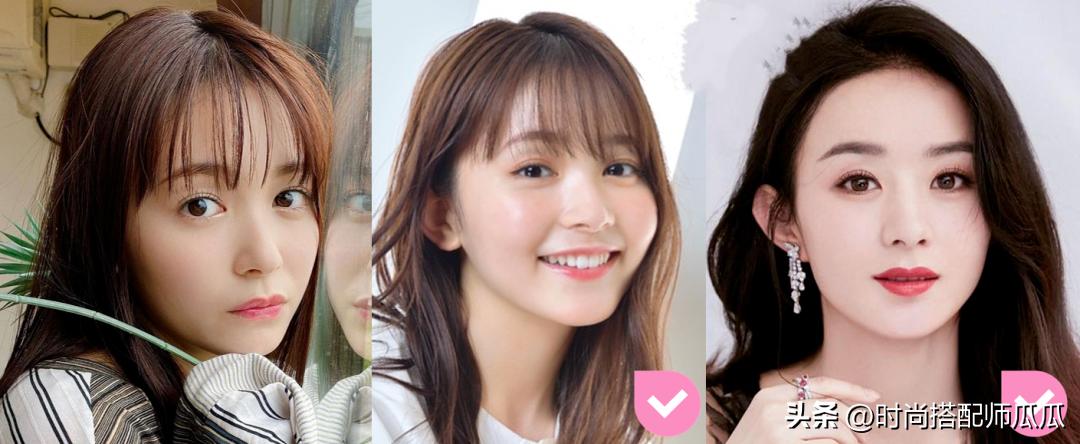 圆脸的女生适合直发吗,圆脸能留黑直发吗