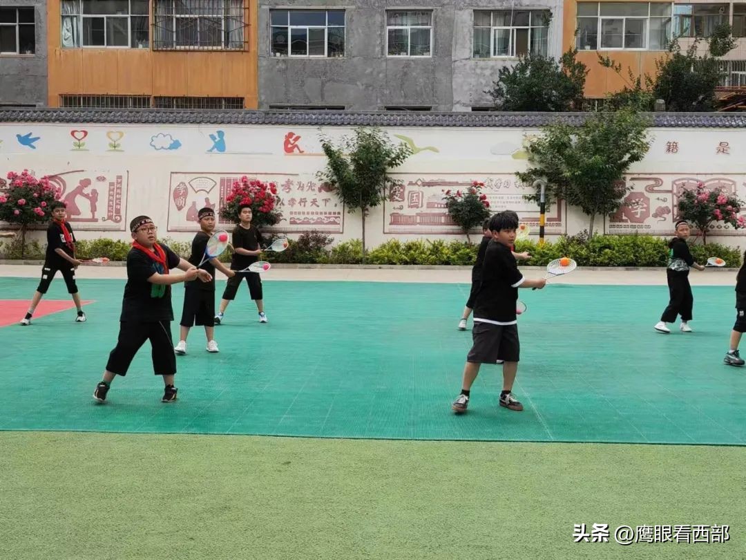 崆峒区红旗街小学2017届,红旗小学社团演出