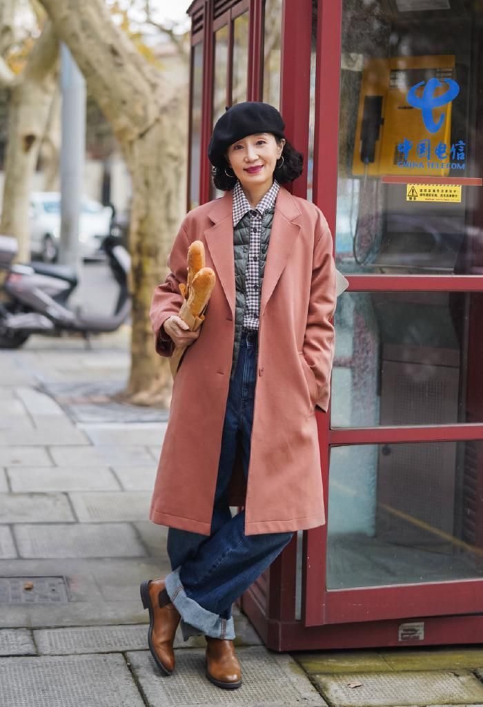 五十多岁的三木妈妈穿搭,57岁三木妈妈穿衣搭配广告