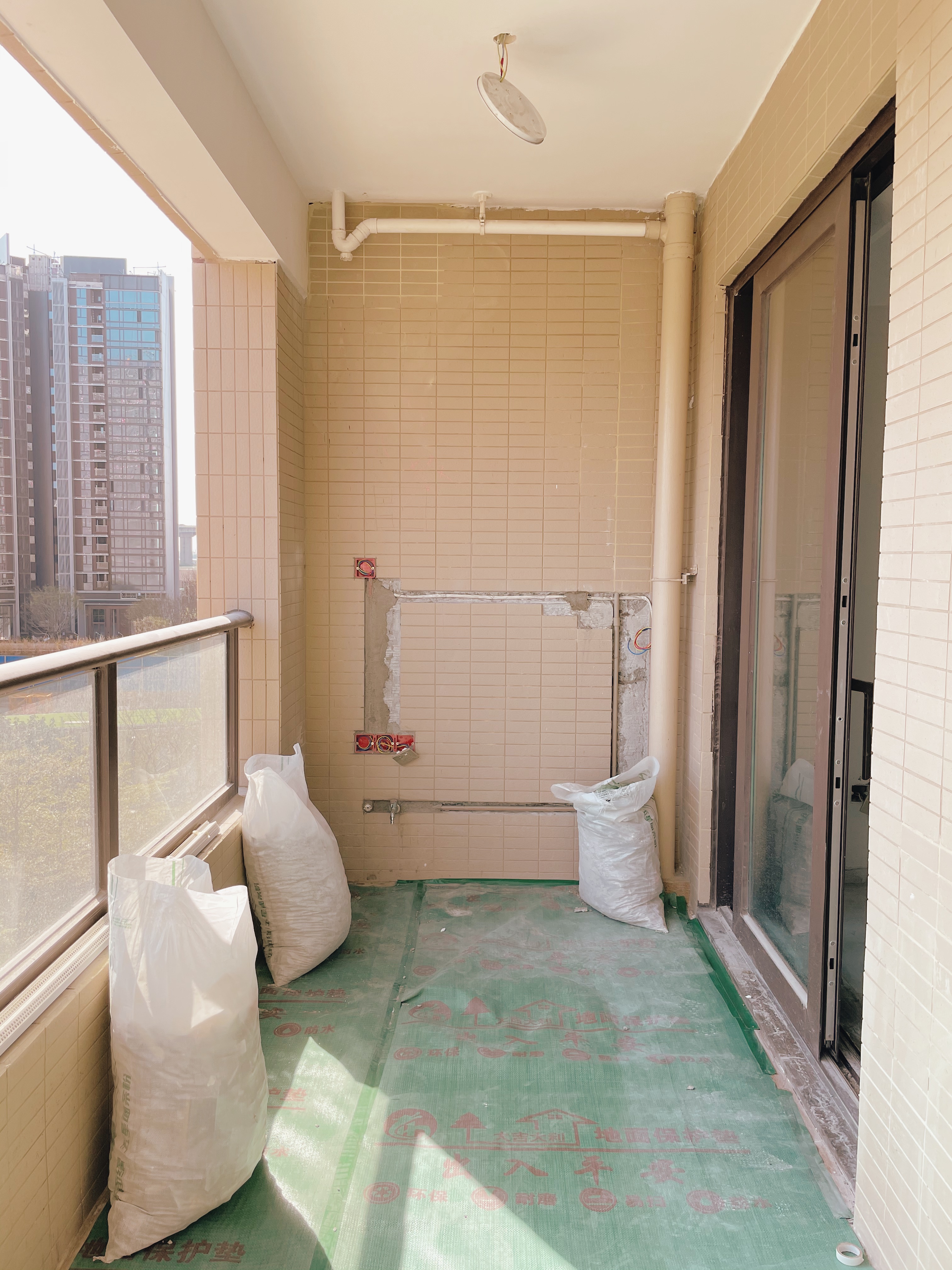 阳台洗衣机柜子设计尺寸图,阳台洗衣机柜出墙尺寸