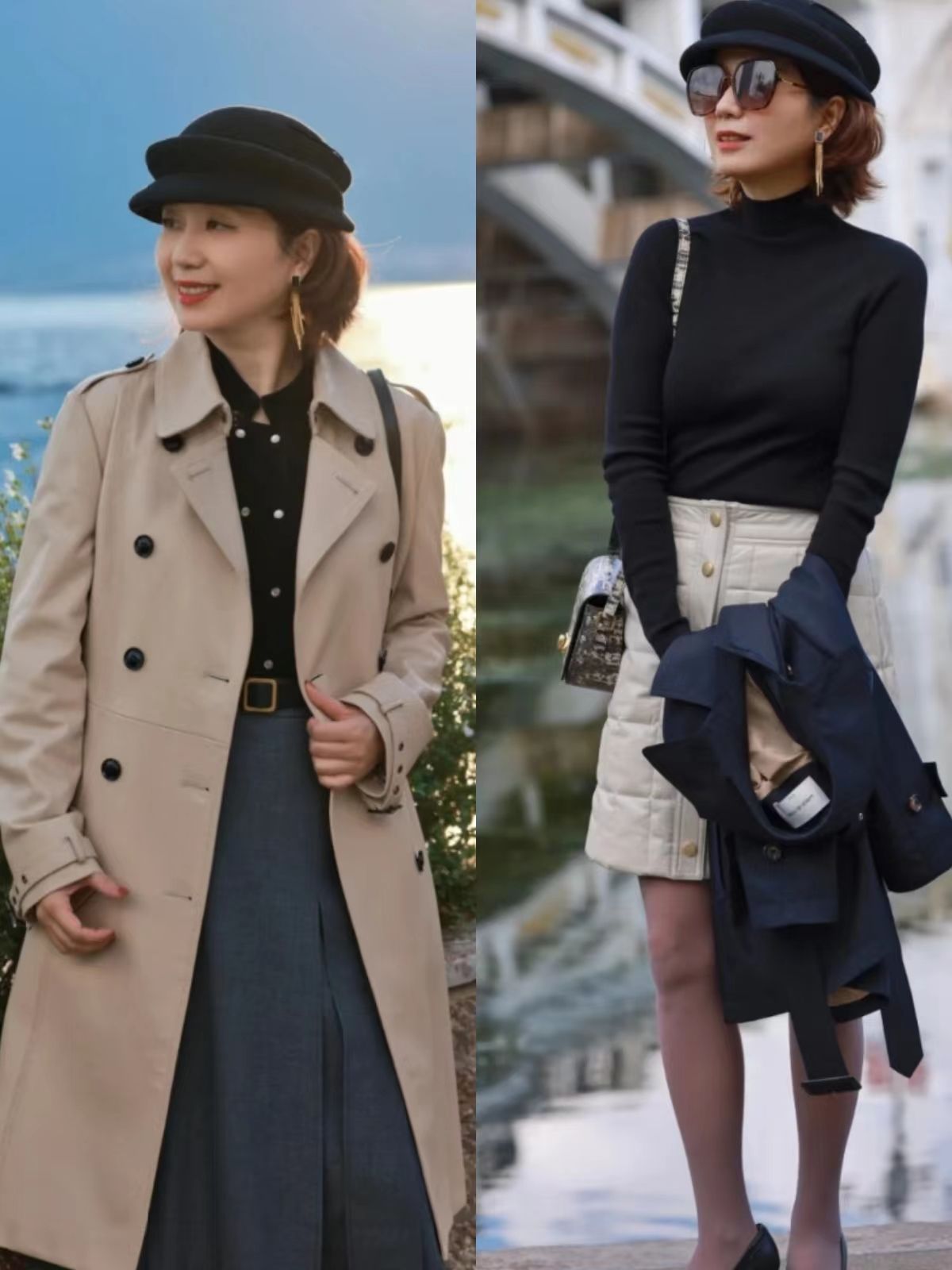 冬天老女人戴哪款帽子好看,上了年纪尽量别戴鸭舌帽