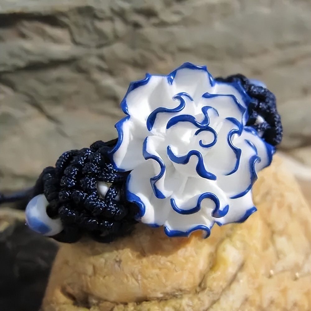 陶瓷山茶花,自然雅致的陶瓷