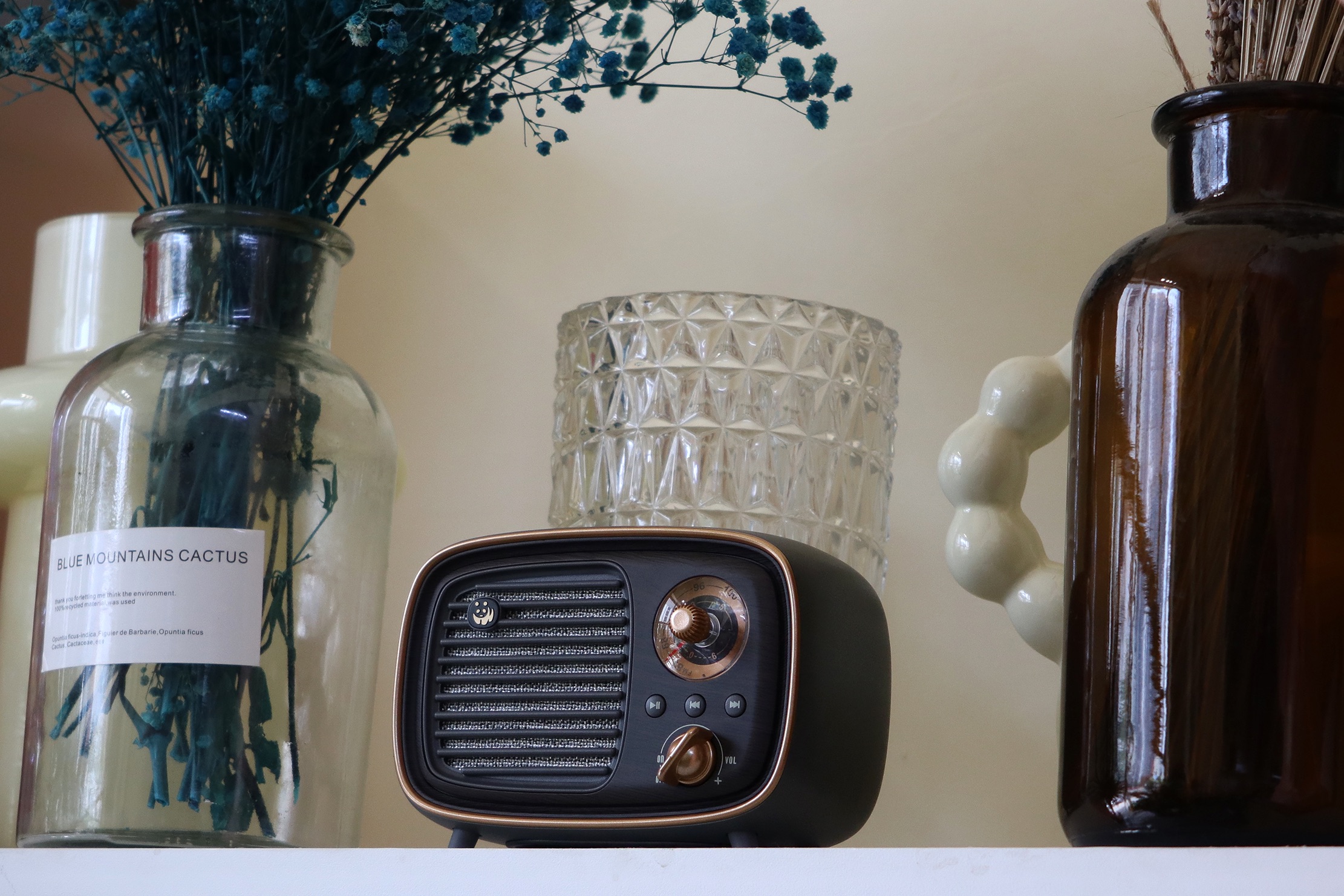 熊猫复古收音机1936评测,复古熊猫音响