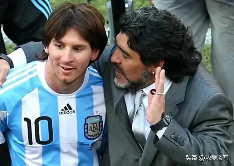 偶像可以世袭，梅西率领的阿根廷，是粉丝对马拉多纳热爱的继承