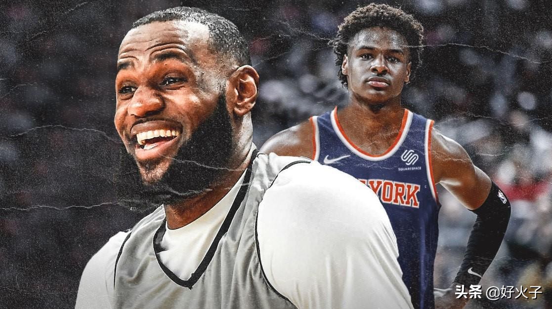 詹姆斯父子同时上场,詹姆斯父子能同台吗