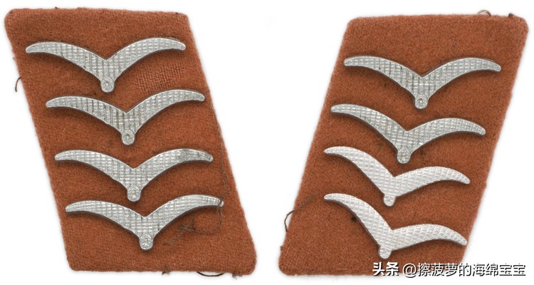 二战德国军衔级别对照表,二战德国空军标识