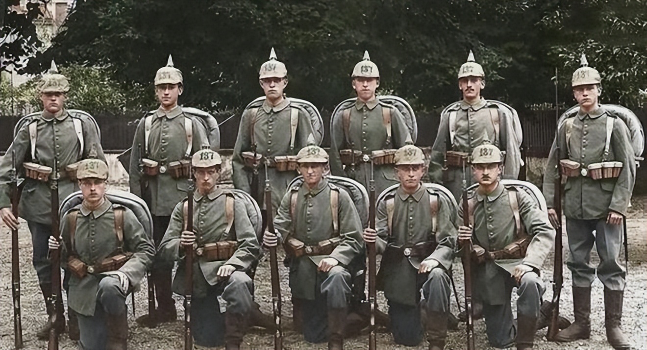 一战德军的速射炮,一战当时的德军有多强