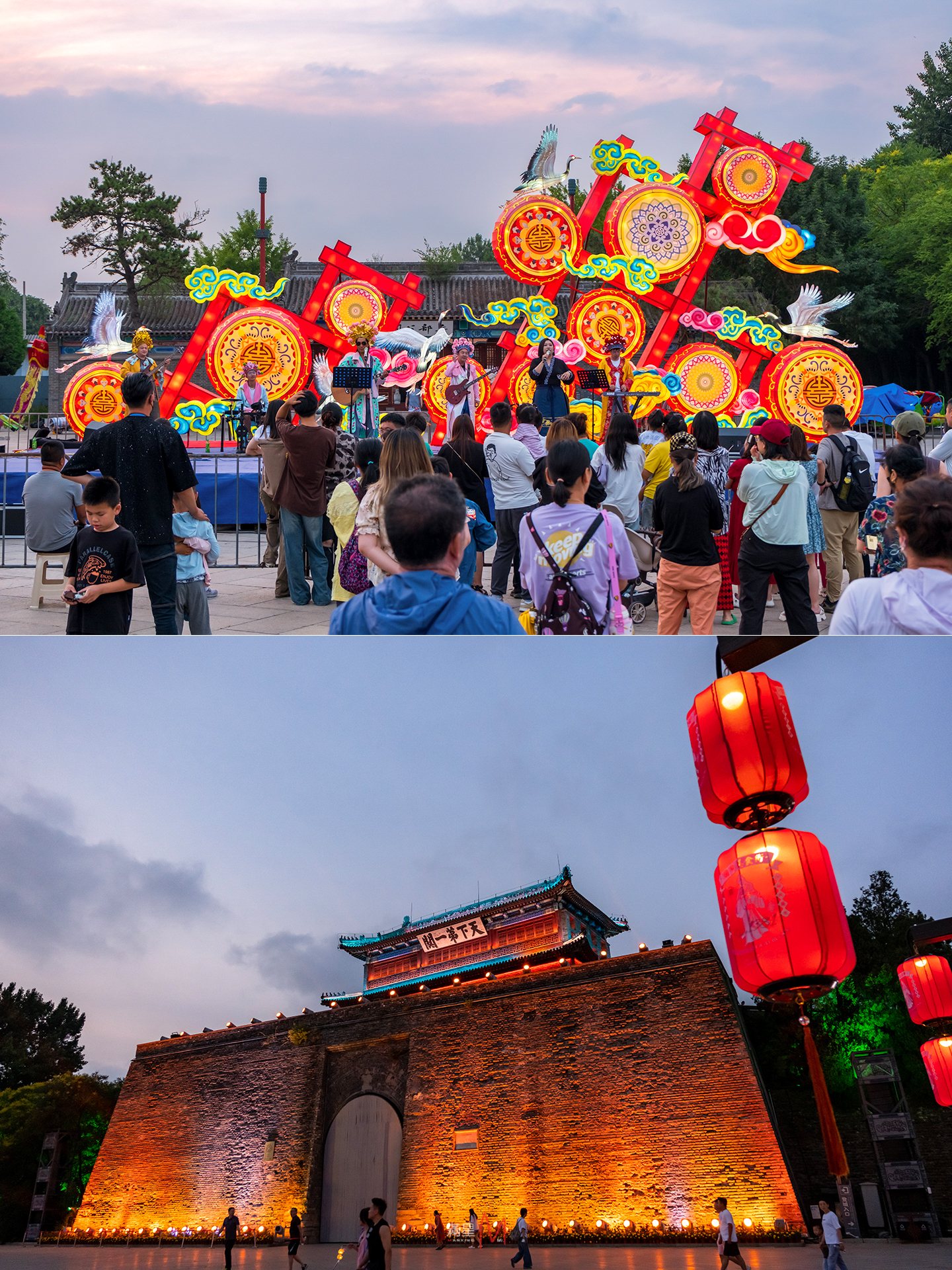 夜游山海关攻略,山海关夜景灯光秀从哪个门开始