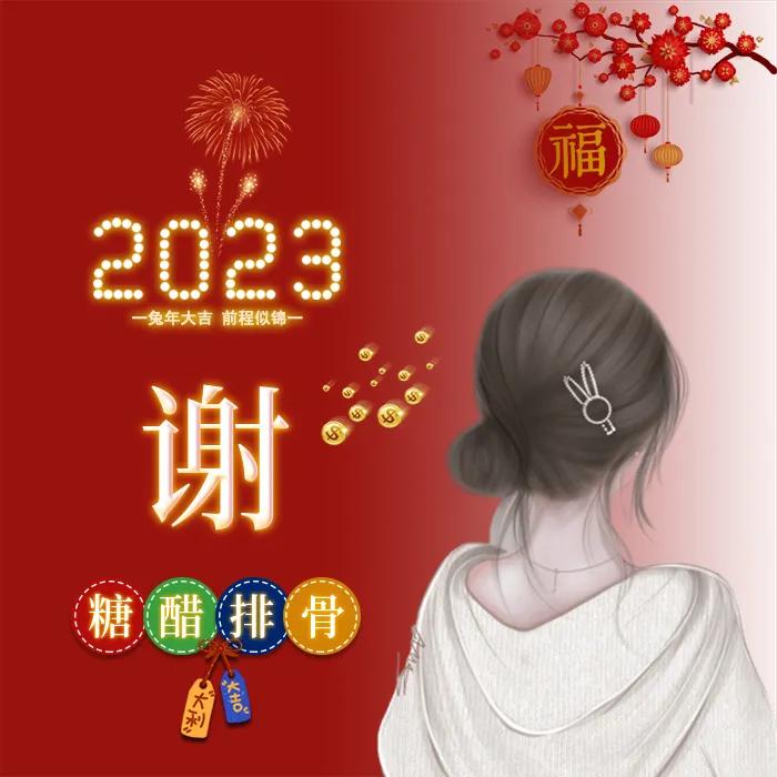 姓氏头像张女生专用喜庆点的,新年喜庆傅姓氏头像图片大全