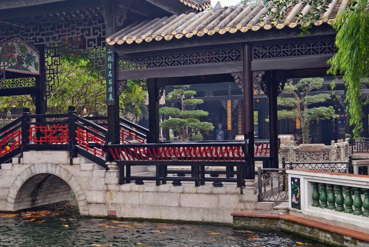 广州番禺1天*行游**程分享，打卡宝墨园+沙湾古镇