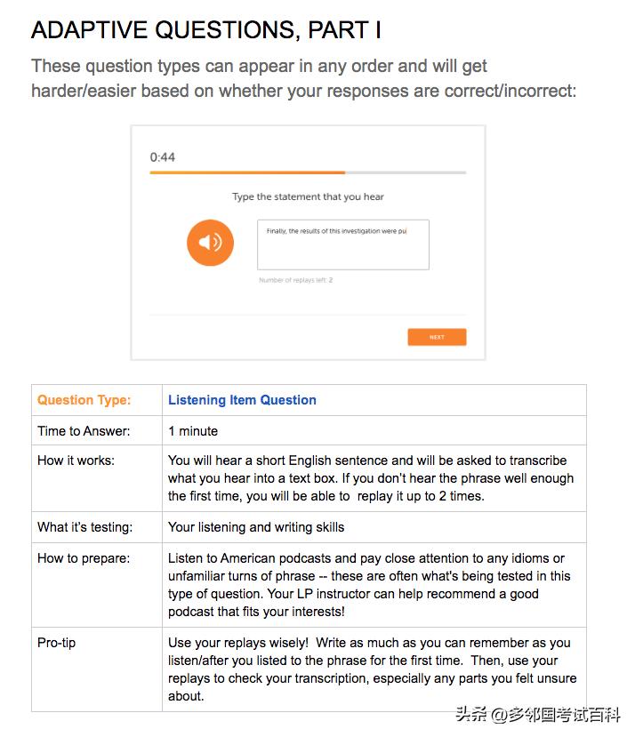 多邻国英语测试时间,多邻国英语测试题型
