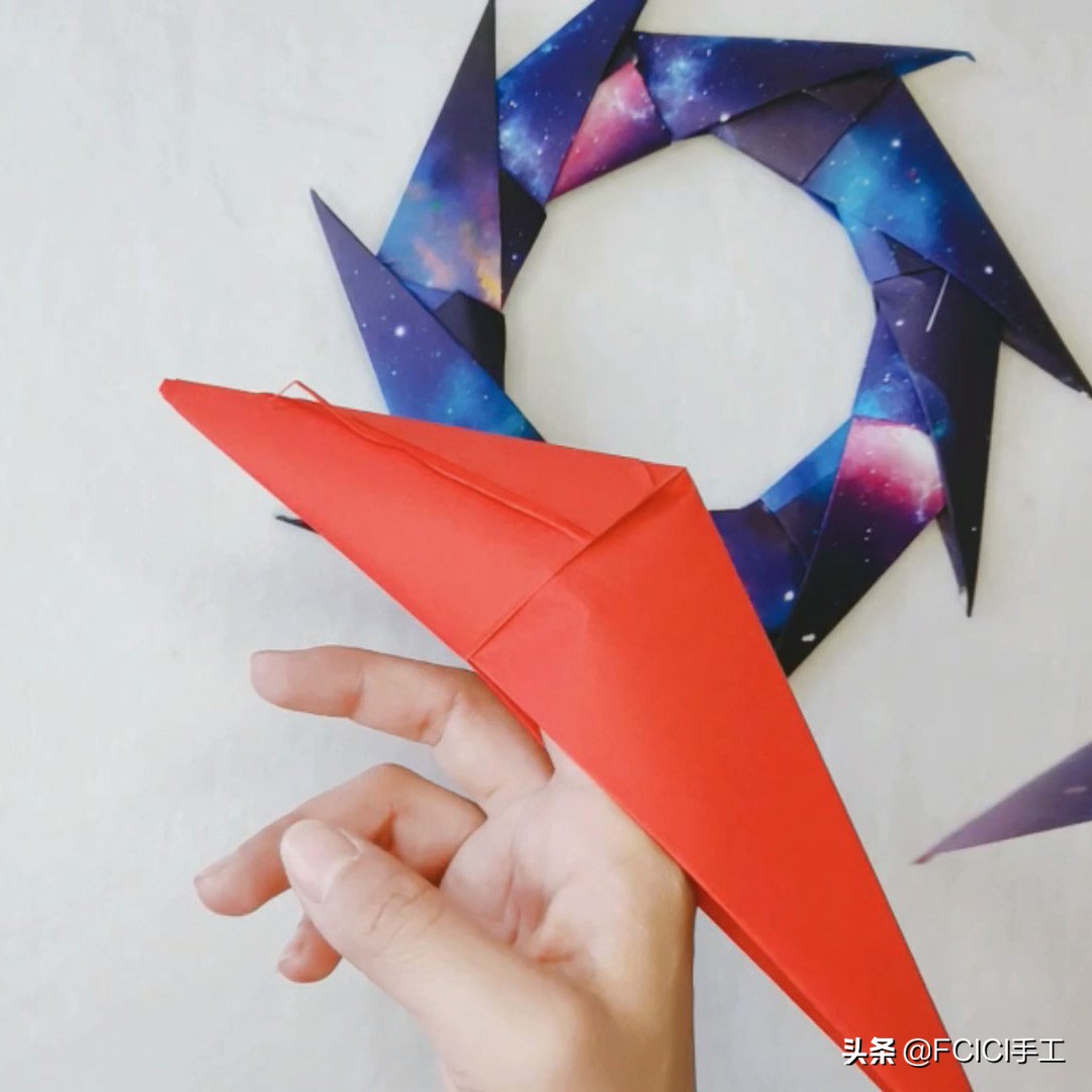 折纸王子折金刚爪,帅气无比的金刚爪升级版折纸