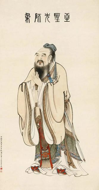 52年毛主席游孔庙，对旁人打趣地说道：我考考你们，孔子姓什么？