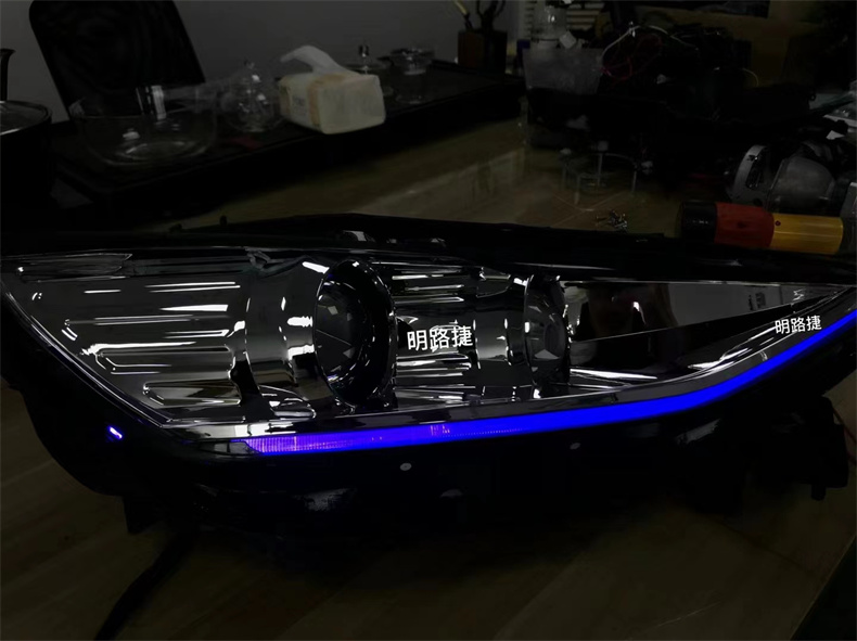 现代菲斯塔远光灯如何调节,21款现代菲斯塔车灯升级案例