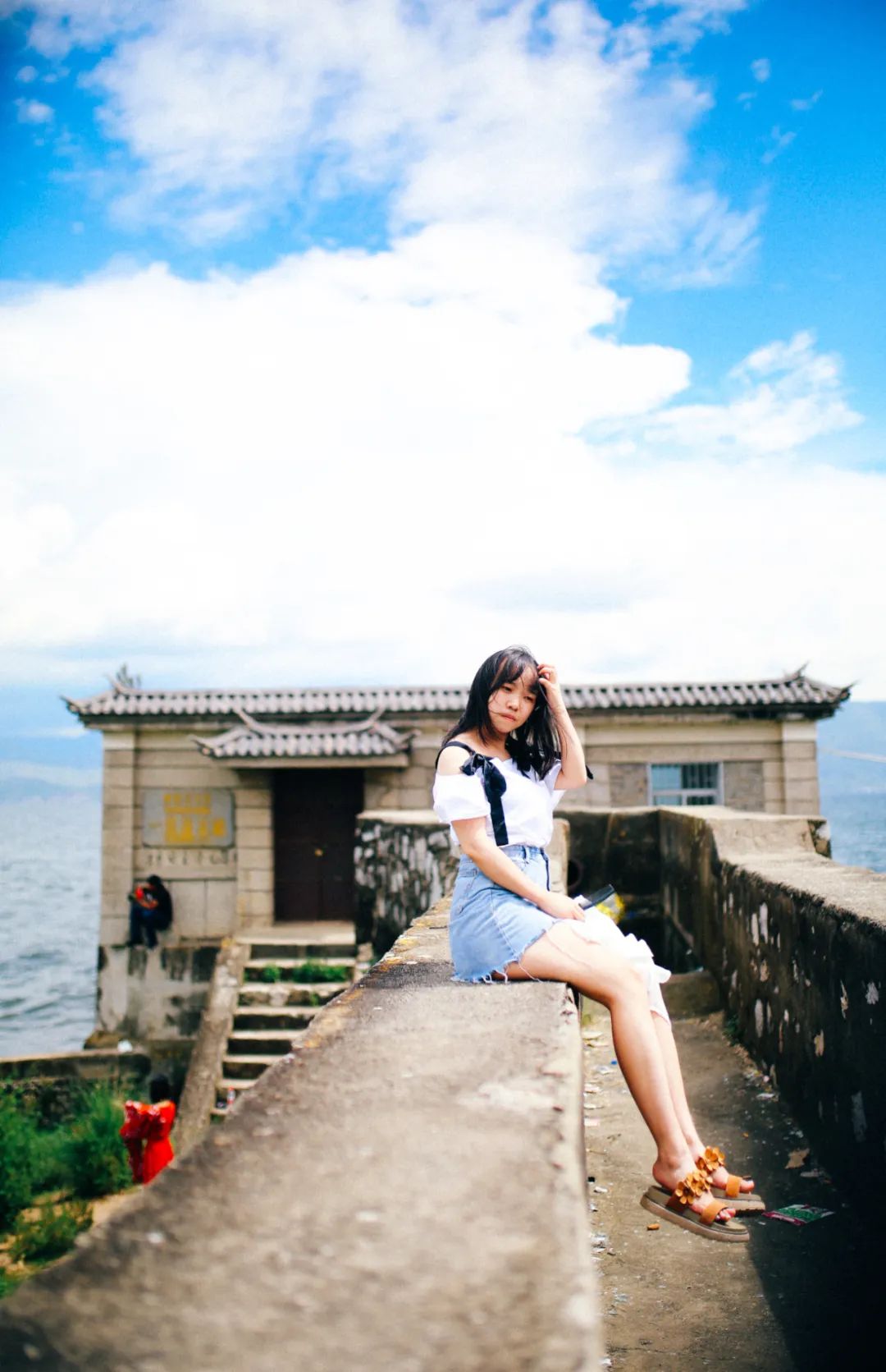 一起去有风的地方夏天,一起去有风有海的地方