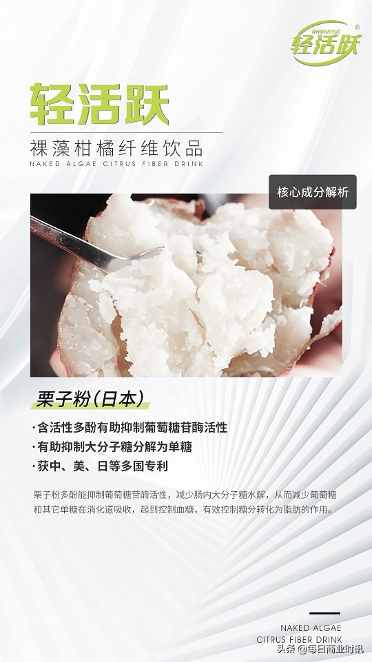 轻活跃燃脂饮,裸藻饮品