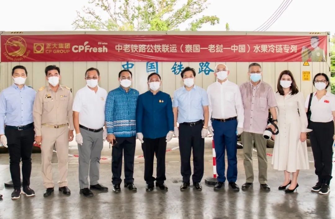 中国驻泰国大使韩志强考察正大集团CPFresh在泰重要水果合作伙伴