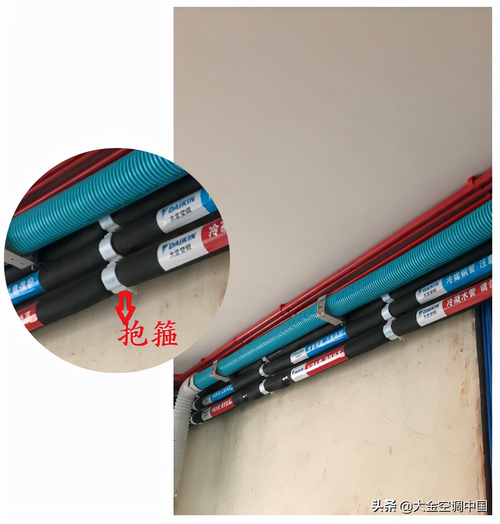 中央空调冷媒配管的三个原则是,中央空调管路超过几米要追加冷媒
