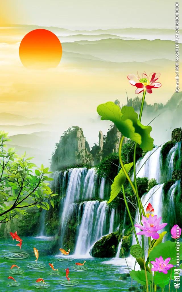 山水姓氏壁纸图片大全,美丽山水手机壁纸高清大图欣赏