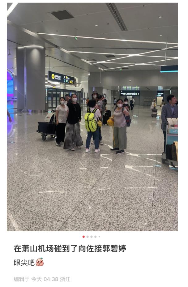 郭碧婷和向佐二胎长什么样,郭碧婷怀二胎和向佐吃饭被拍