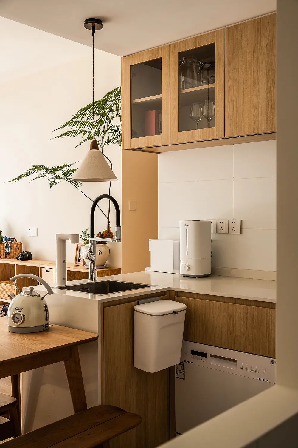 日式简约两居小户型,日式挑高双人宅