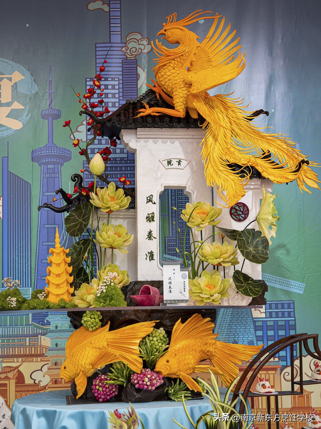 中餐宴会菜品展示,中餐宴会摆台展示酒水