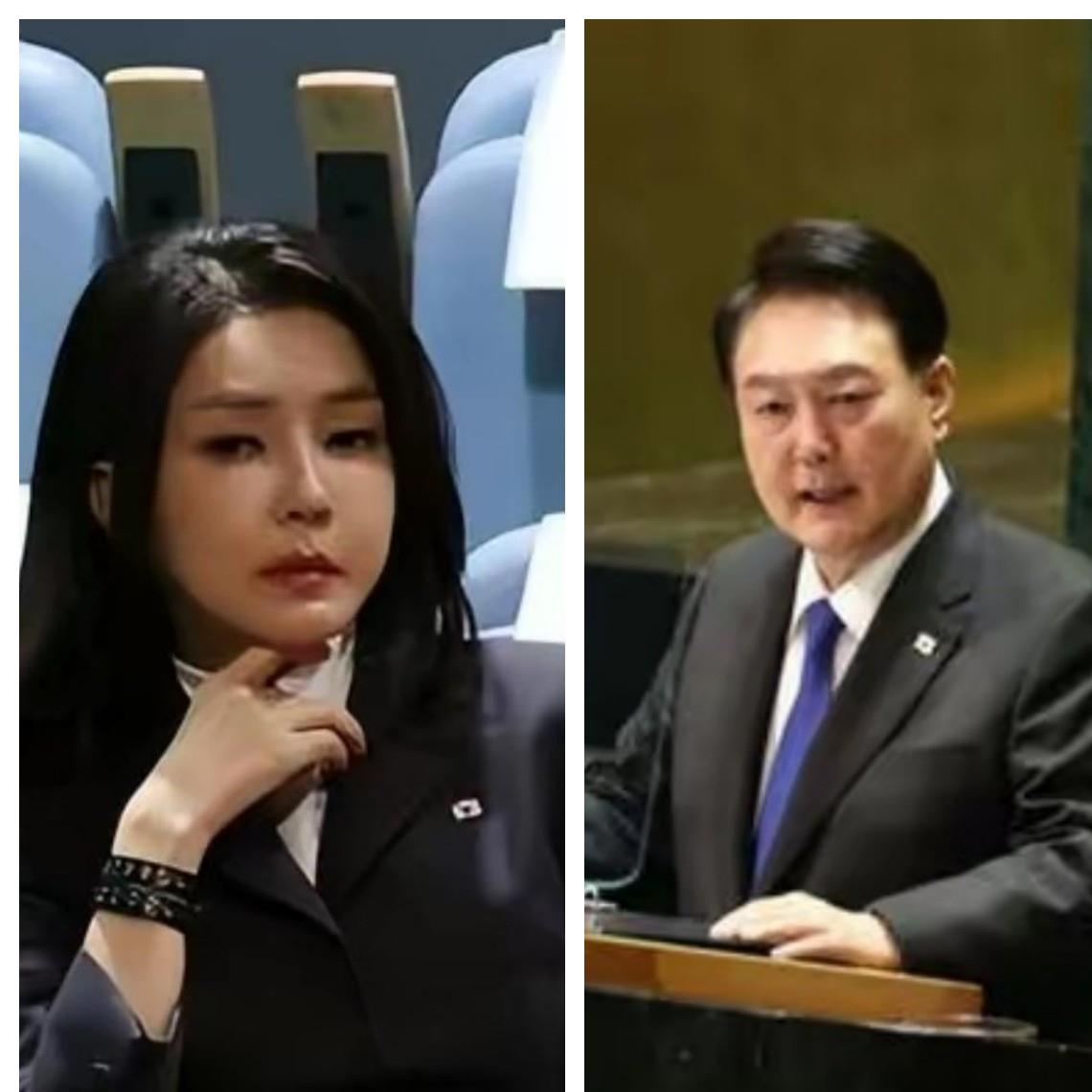 联合国会场惊现韩式*气娃充**娃！韩总统夫人大秀硅胶假脸