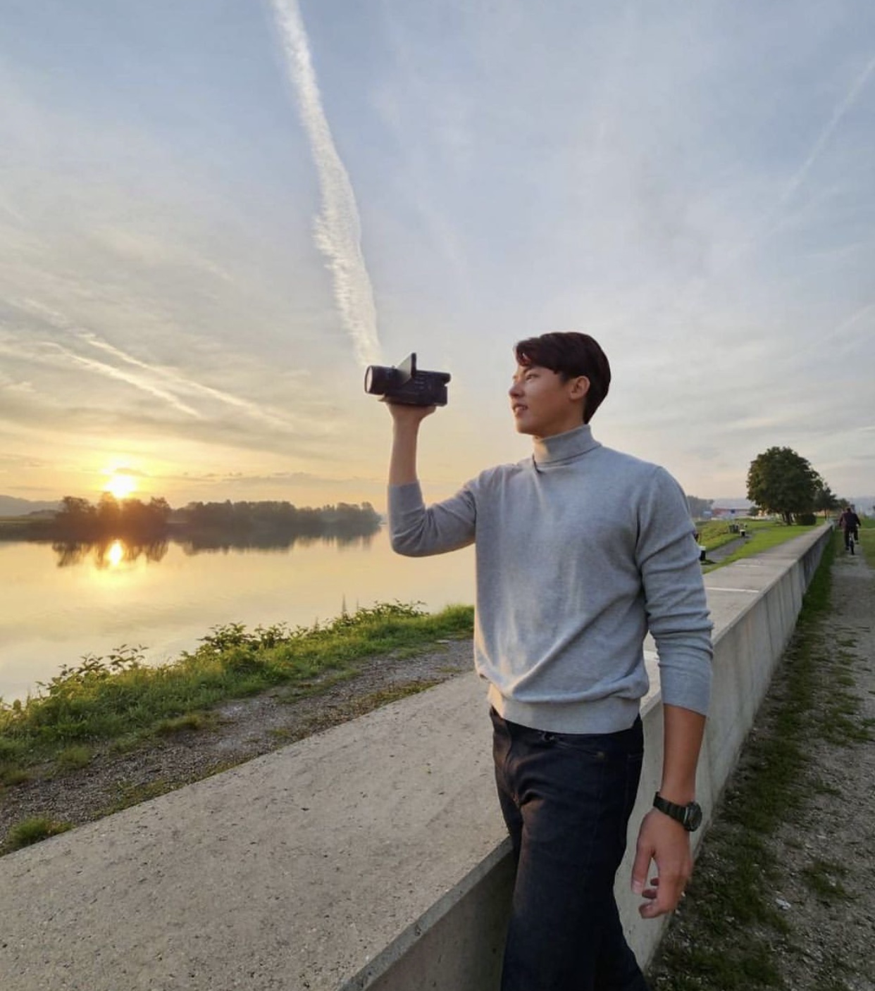 泰星mark腹肌,泰星mark私下穿搭