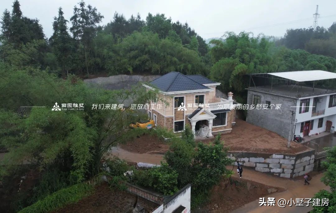 建一个房子一定要给老人住才是家,给爸妈盖一座中式房子