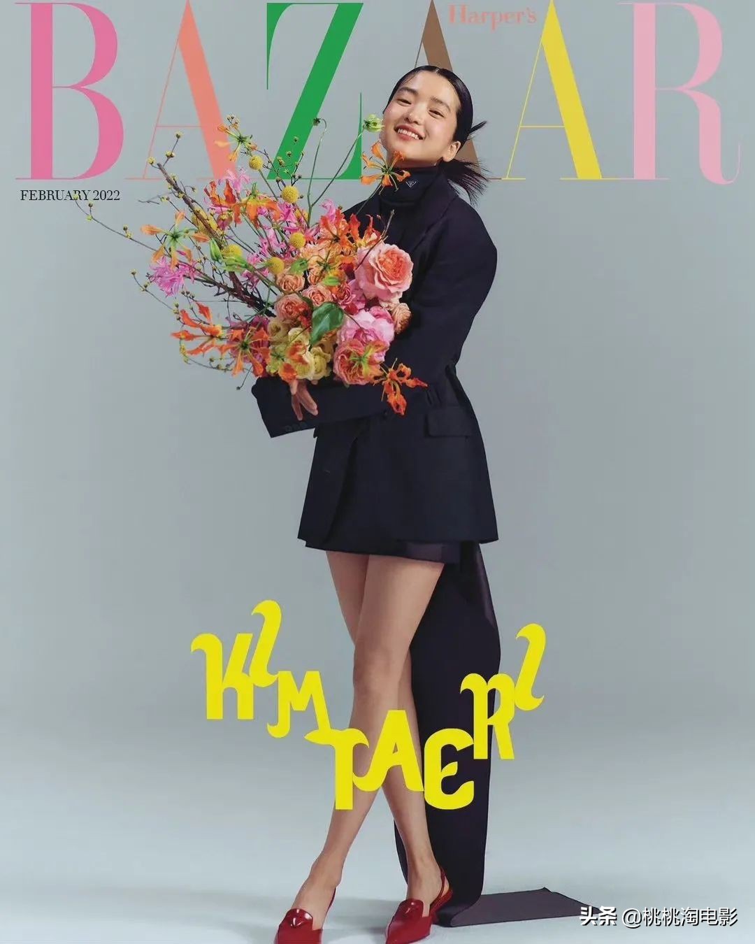 金泰梨短发惊艳瞬间,金泰梨春日写真